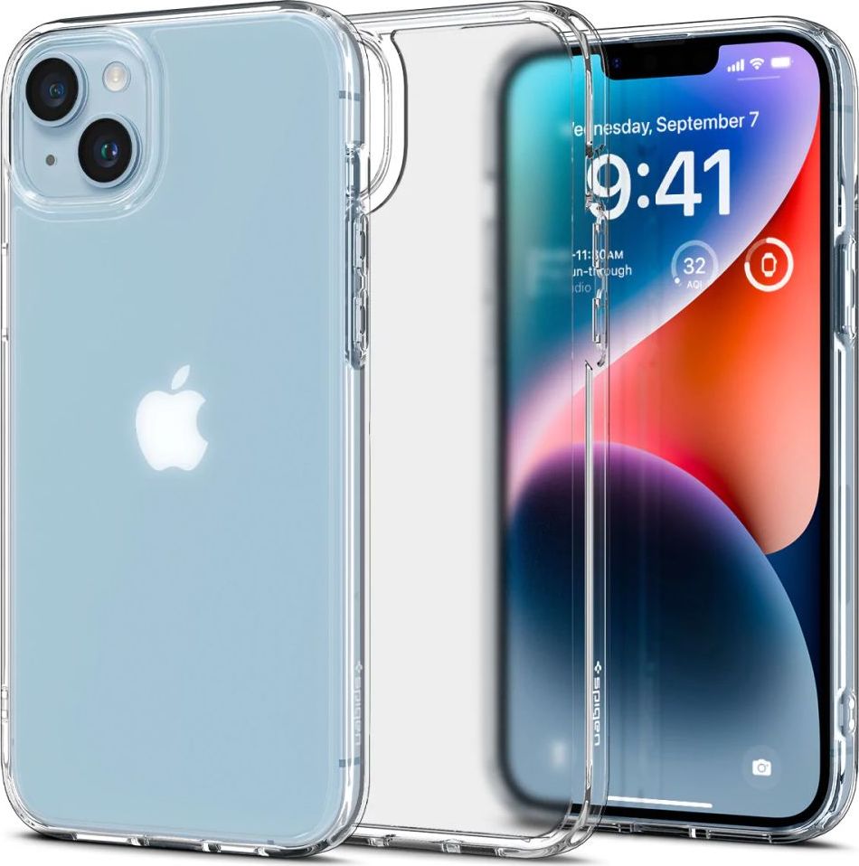 SPIGEN ULTRA HYBRID IPHONE 14 PLUS / 15 PLUS FROST CLEAR