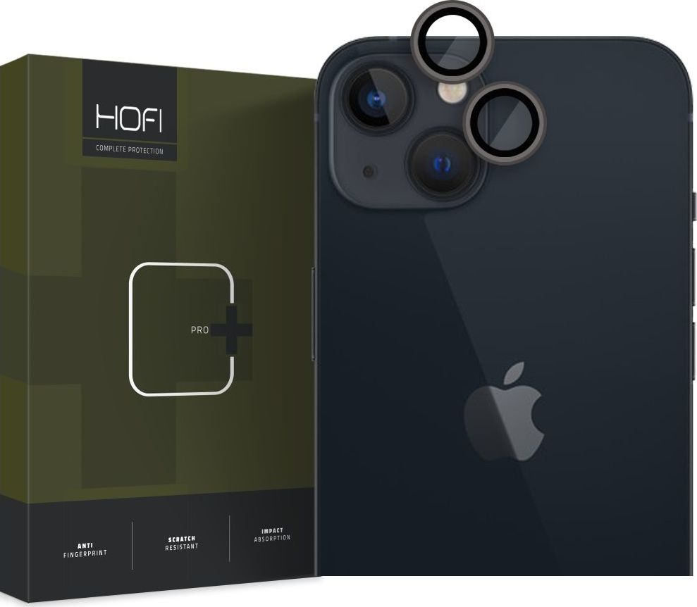 OCHRANNÉ SKLO NA ČOČKU FOTOAPARÁTU HOFI CAMRING PRO+ IPHONE 14 / 14 PLUS BLACK