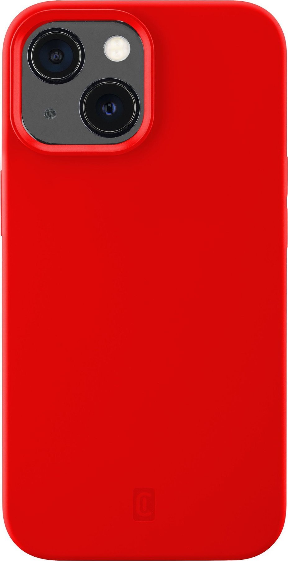 Ochranný silikonový kryt Cellularline Sensation pro Apple iPhone 13 Mini, červený