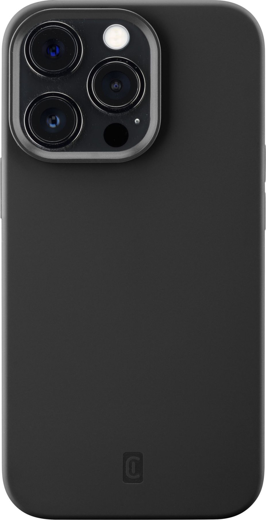 Ochranný silikonový kryt Cellularline Sensation pro Apple iPhone 13 Pro Max, černý