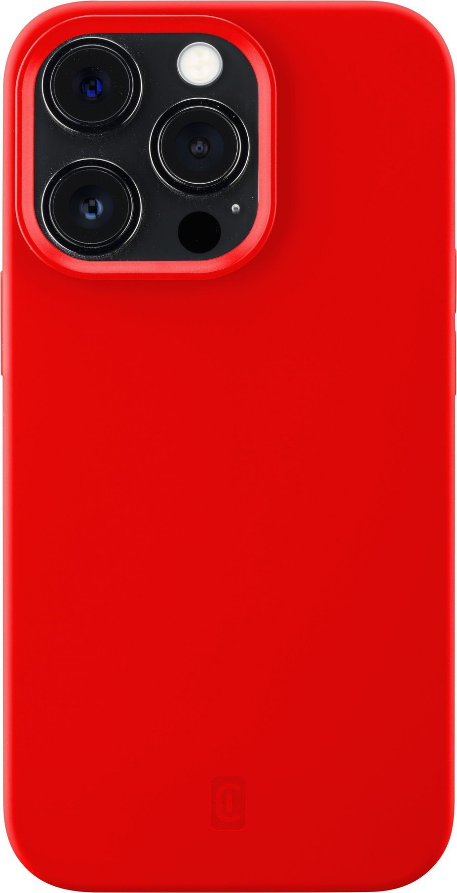Ochranný silikonový kryt Cellularline Sensation pro Apple iPhone 13 Pro Max, červený