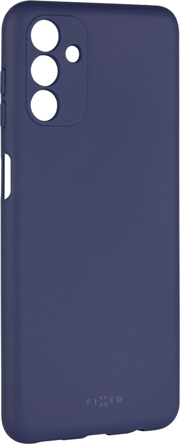 Zadní pogumovaný kryt FIXED Story pro Samsung Galaxy A13 5G, modrý