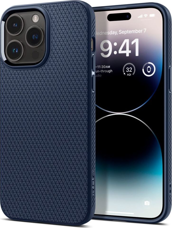 SPIGEN LIQUID AIR IPHONE 14 PRO MAX NAVY BLUE