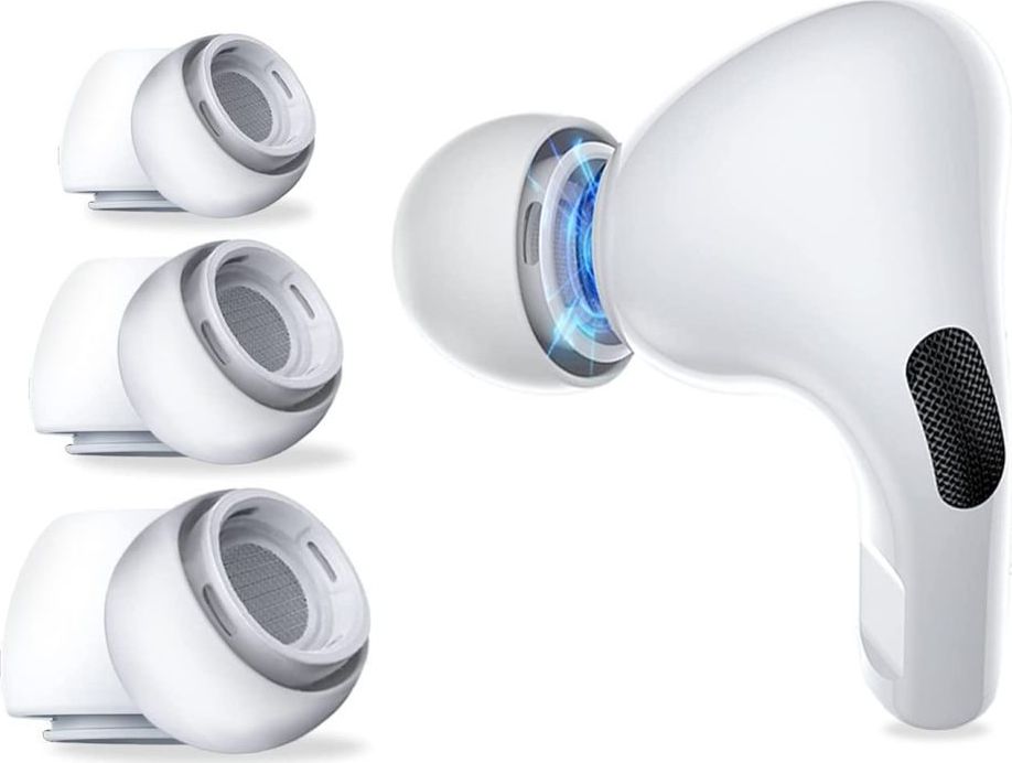 TECH-PROTECT EAR TIPS 3-PACK APPLE AIRPODS PRO 1 / 2 WHITE