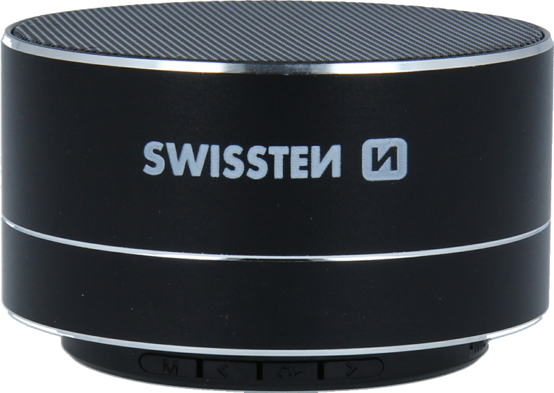 BLUETOOTH REPRODUKTOR SWISSTEN i-METAL ČERNÝ