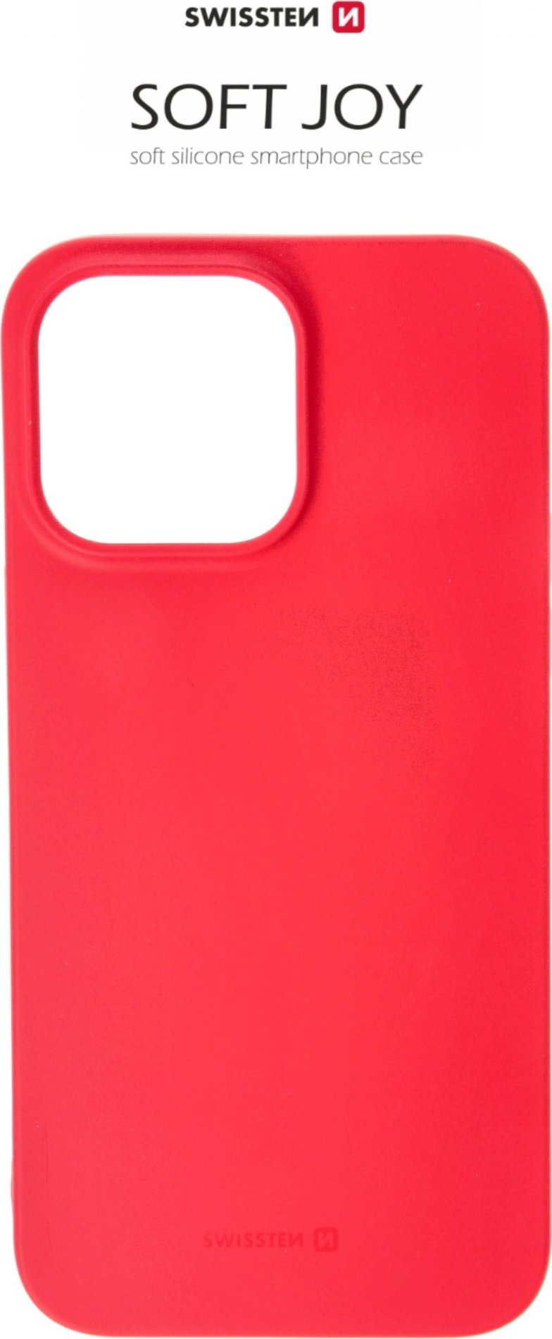 POUZDRO SWISSTEN SOFT JOY PRO APPLE IPHONE 14 PRO MAX ČERVENÉ