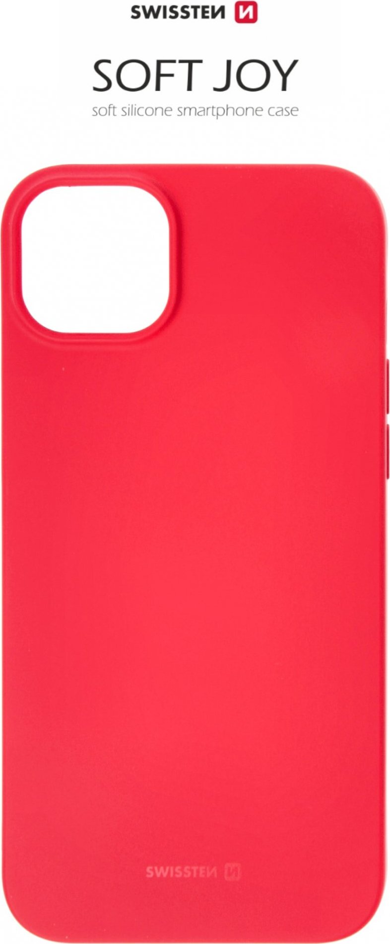 POUZDRO SWISSTEN SOFT JOY PRO APPLE IPHONE 14 PLUS ČERVENÉ