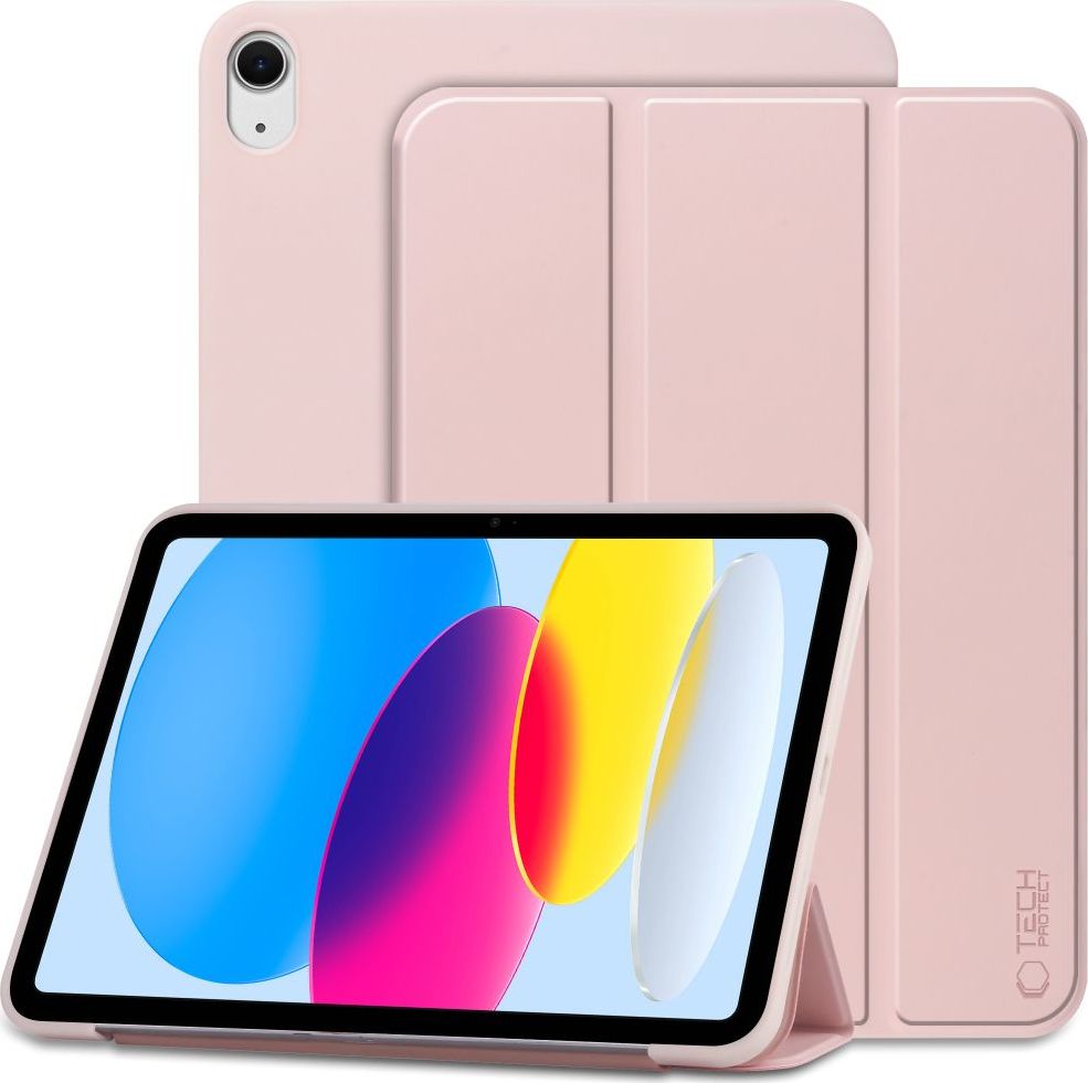 TECH-PROTECT SMARTCASE IPAD 10.9” 10 / 2022 / 11” 11 / 2025 PINK