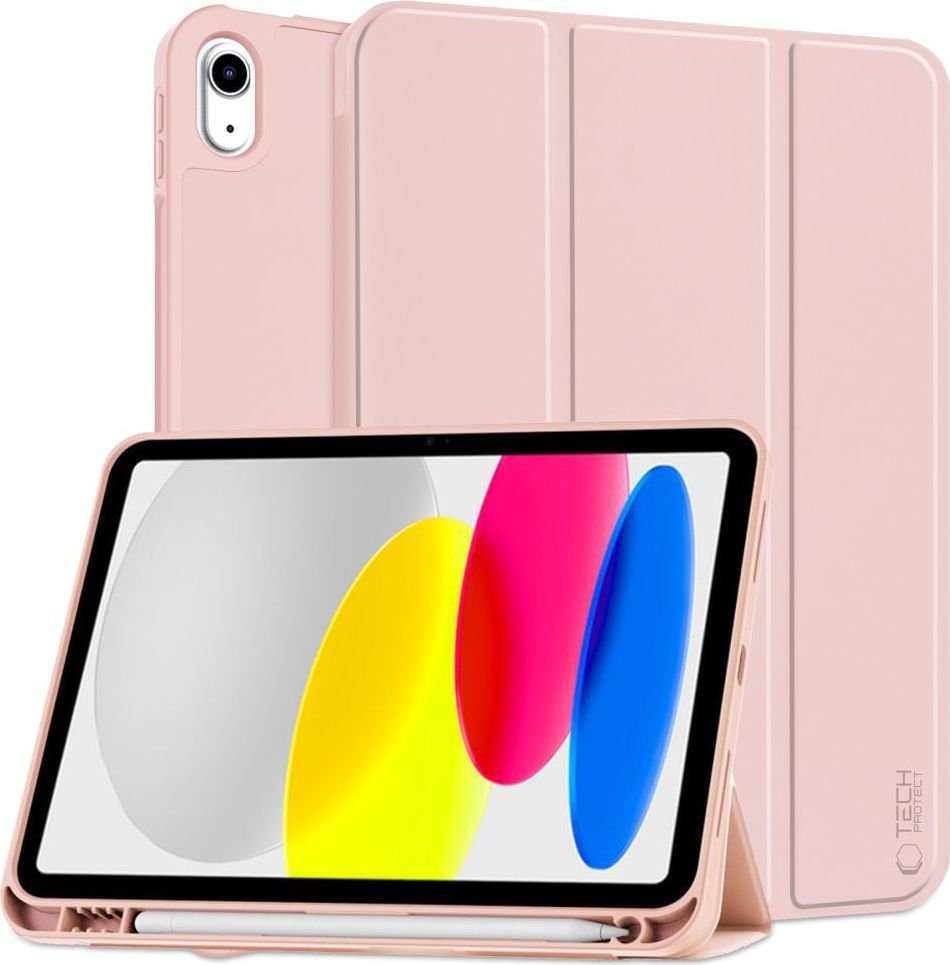 TECH-PROTECT SC PEN IPAD 10.9” 10 / 2022 / 11” 11 / 2025 PINK