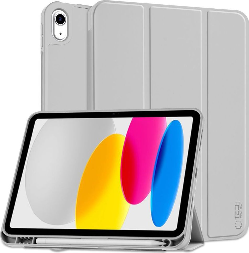 TECH-PROTECT SC PEN IPAD 10.9” 10 / 2022 / 11” 11 / 2025 GREY