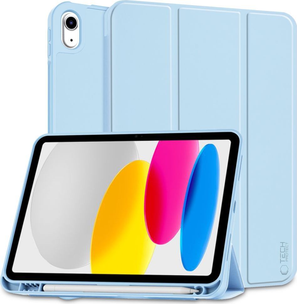 TECH-PROTECT SC PEN IPAD 10.9” 10 / 2022 / 11” 11 / 2025 SKY BLUE