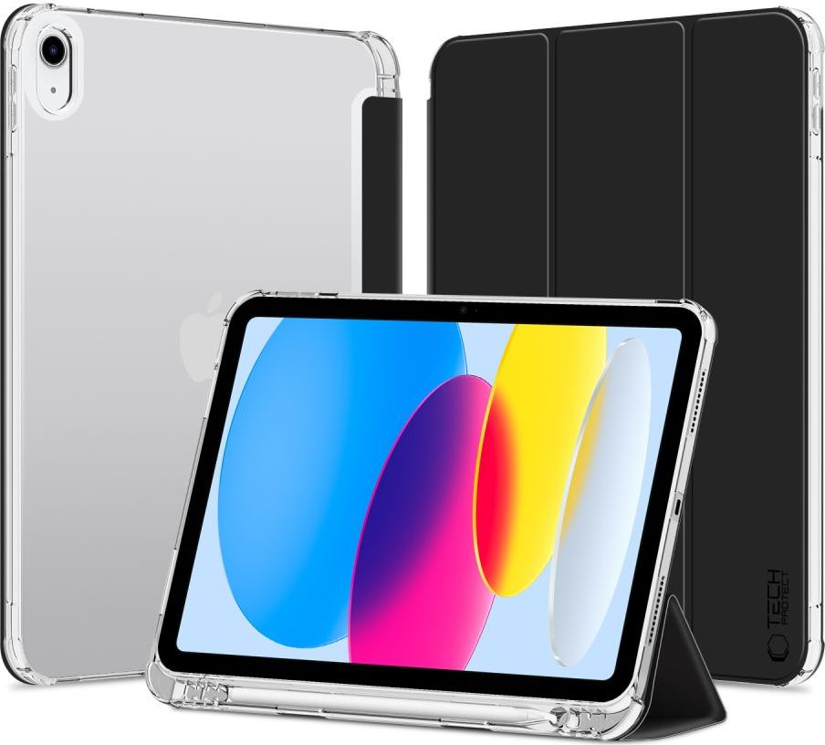 TECH-PROTECT SC PEN HYBRID IPAD 10.9” 10 / 2022 / 11” 11 / 2025 BLACK