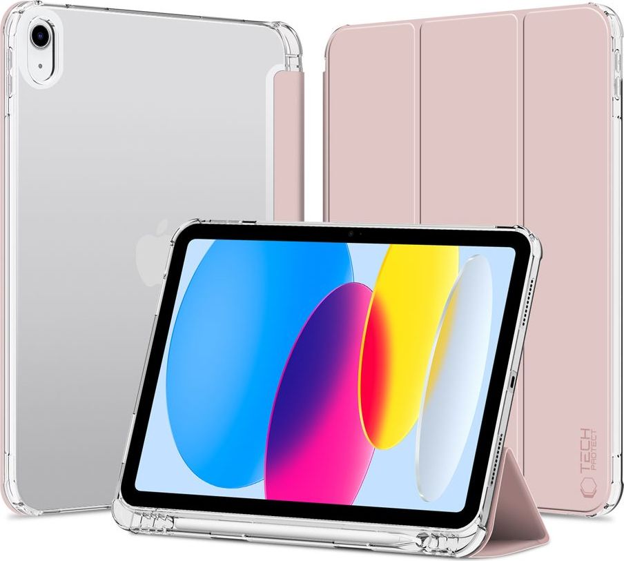 TECH-PROTECT SC PEN HYBRID IPAD 10.9” 10 / 2022 / 11” 11 / 2025 PINK