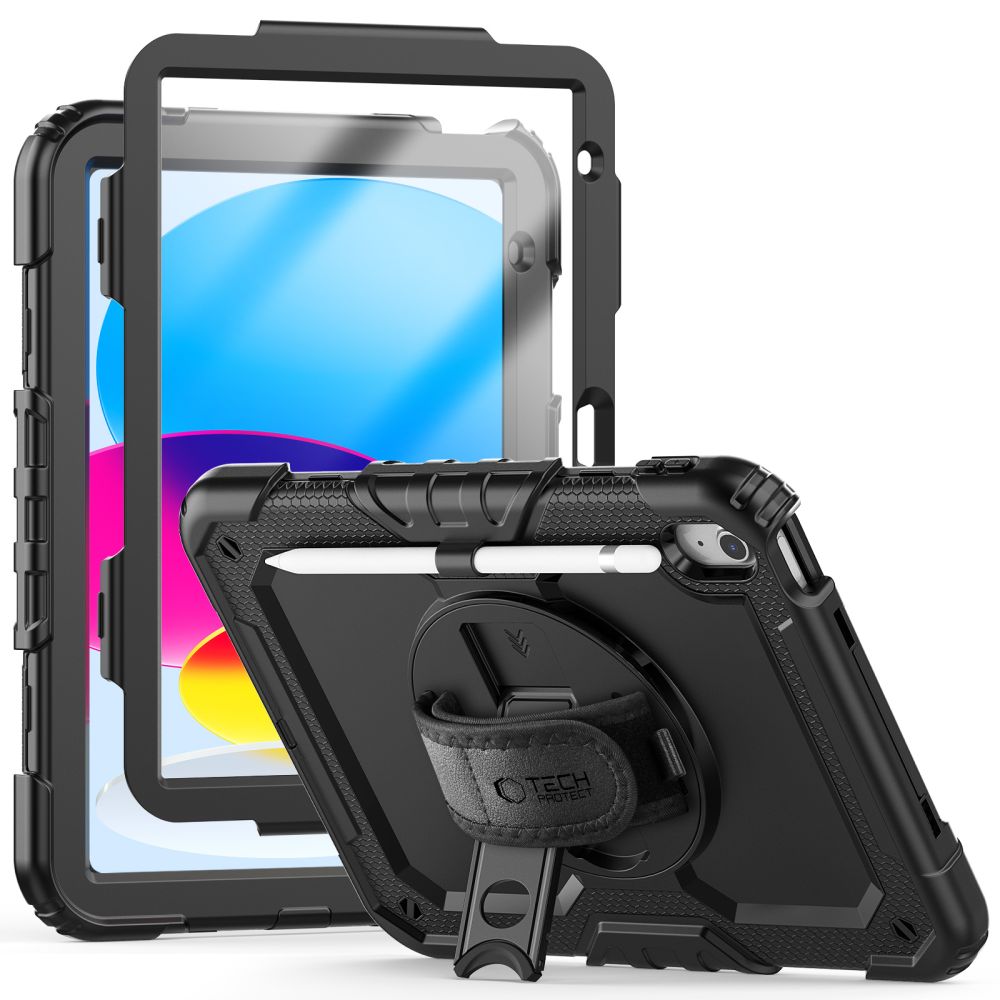 Levně TECH-PROTECT SOLID360 IPAD 10.9” 10 / 2022 / 11” 11 / 2025 BLACK