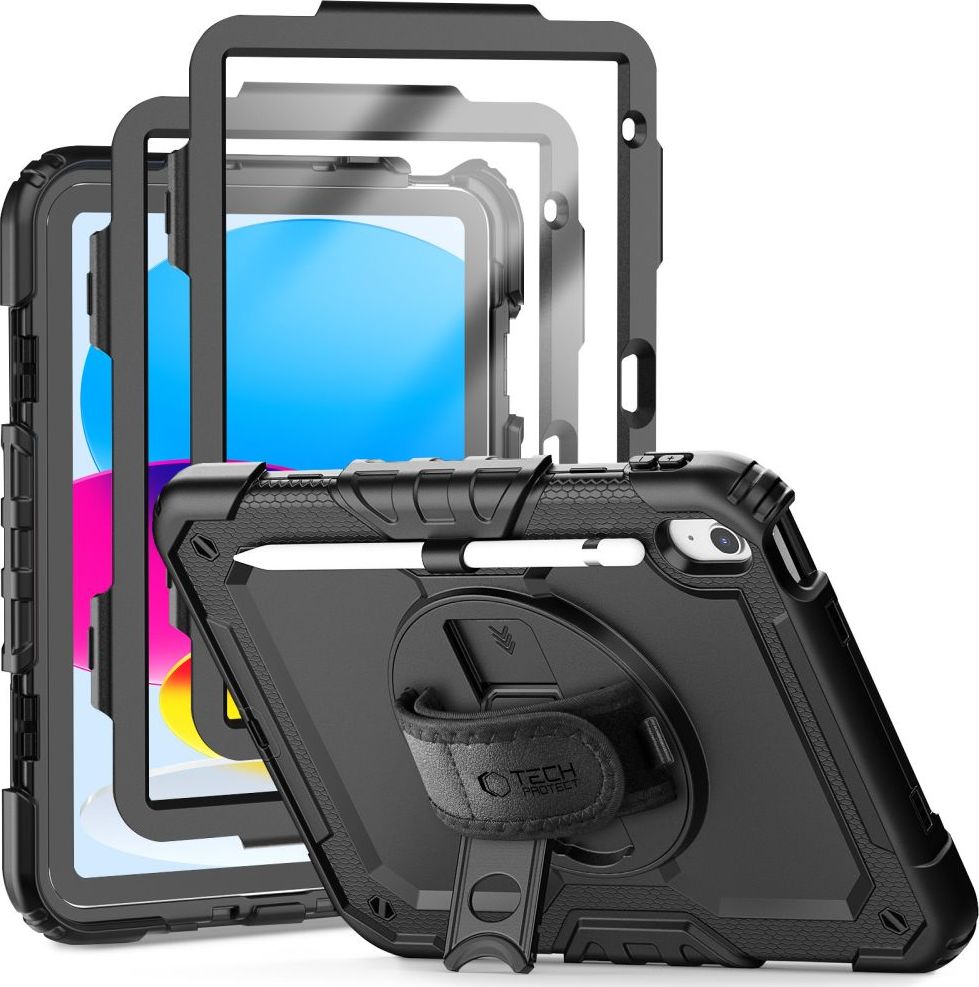 TECH-PROTECT SOLID 2-SET IPAD 10.9” 10 / 2022 / 11” 11 / 2025 BLACK