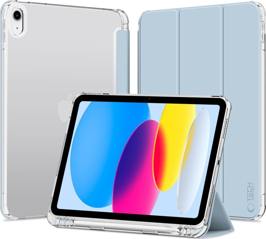 TECH-PROTECT SC PEN HYBRID IPAD 10.9” 10 / 2022 / 11” 11 / 2025 SKY BLUE