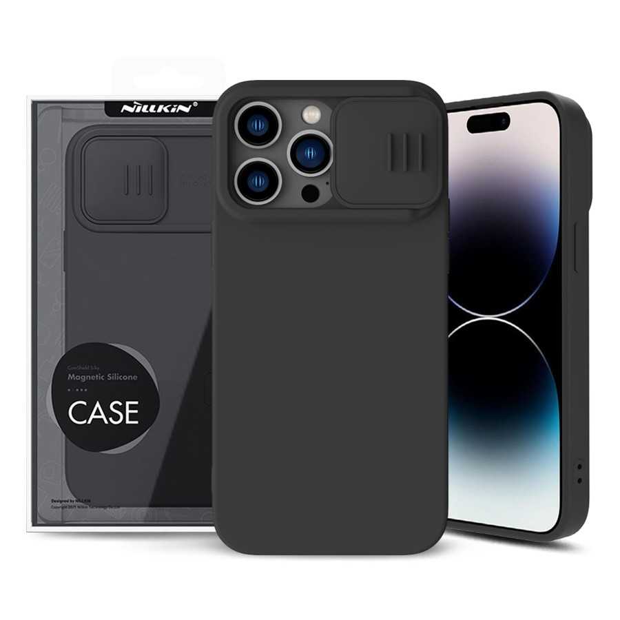 Kryt Nillkin CamShield Magnetic Silicone pro iPhone 14 black