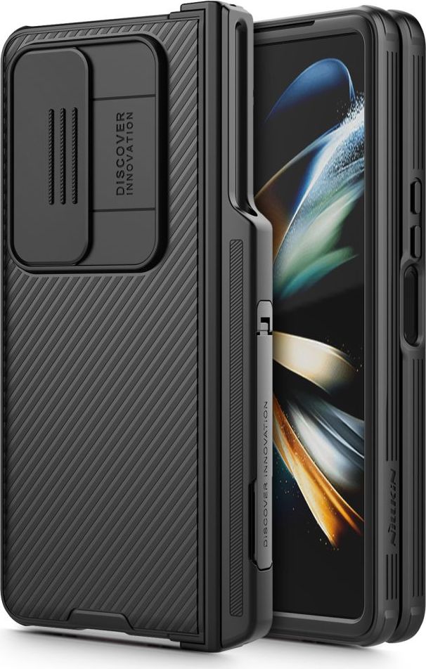Nillkin CamShield PRO Slot+Stand Zadní Kryt pro Samsung Galaxy Z Fold 4 5G Black