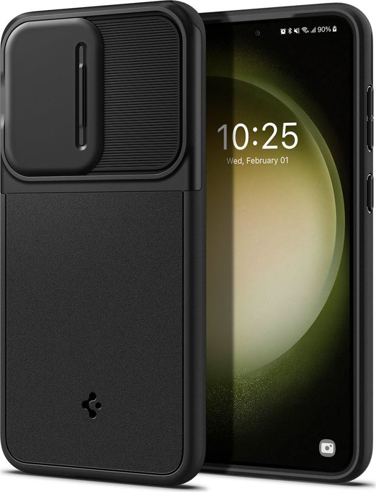 SPIGEN OPTIK ARMOR GALAXY S23 BLACK