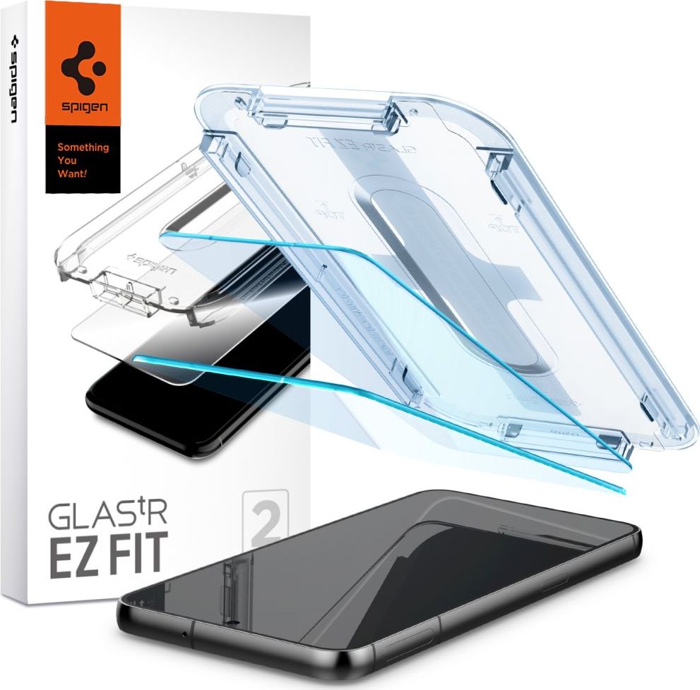 Tvrzené sklo SPIGEN GLAS.TR ”EZ FIT” 2-PACK GALAXY S23+ PLUS CLEAR