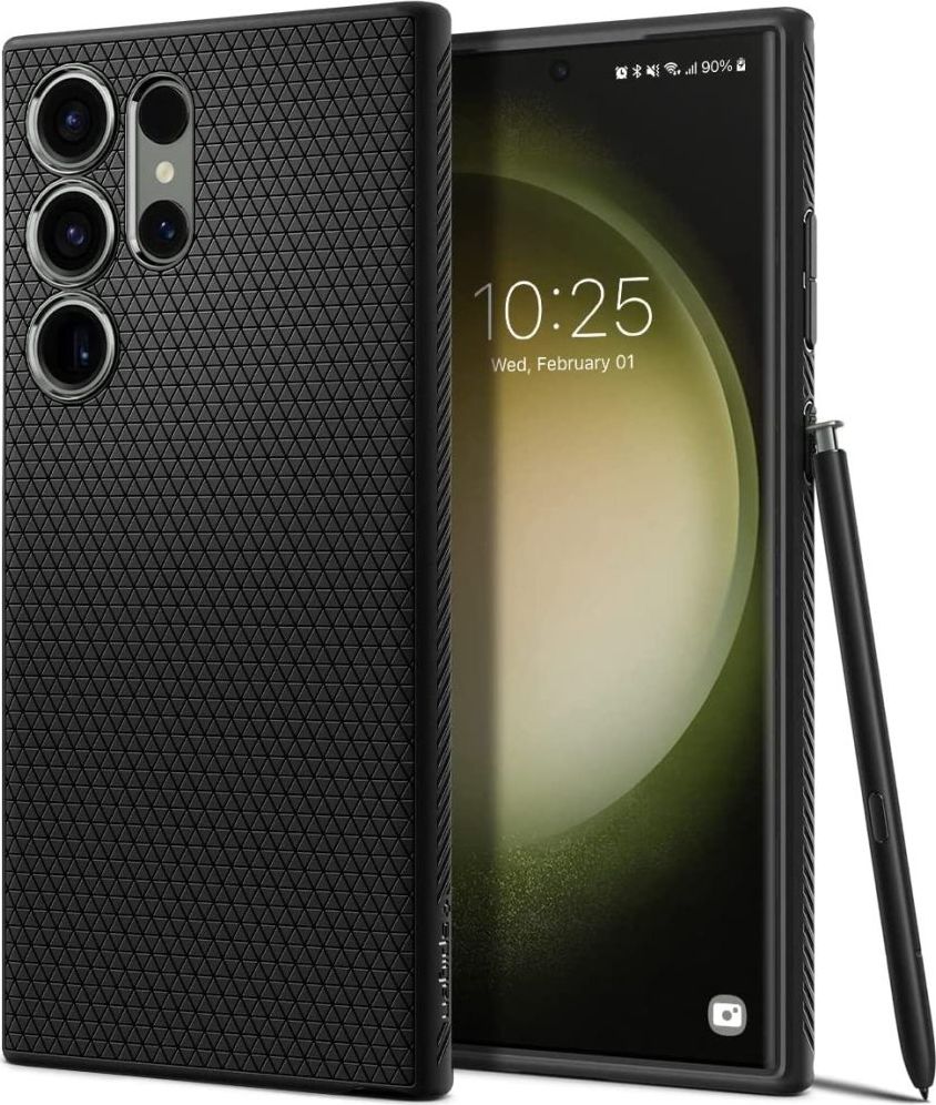 SPIGEN LIQUID AIR GALAXY S23 ULTRA MATTE BLACK