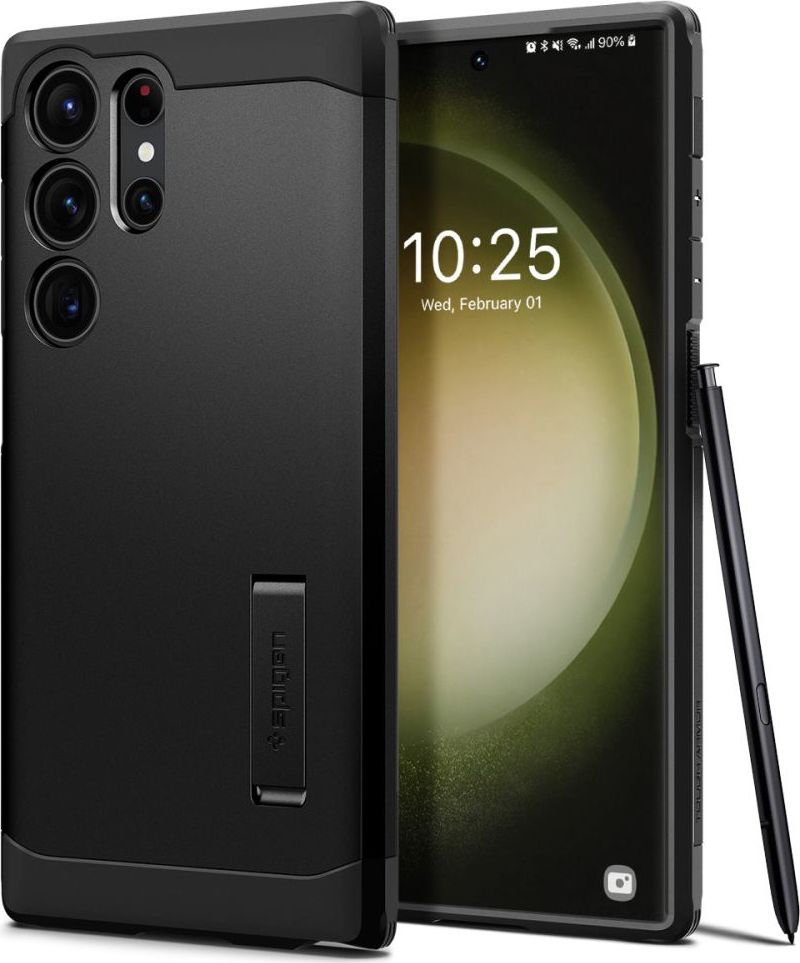 SPIGEN TOUGH ARMOR GALAXY S23 ULTRA BLACK