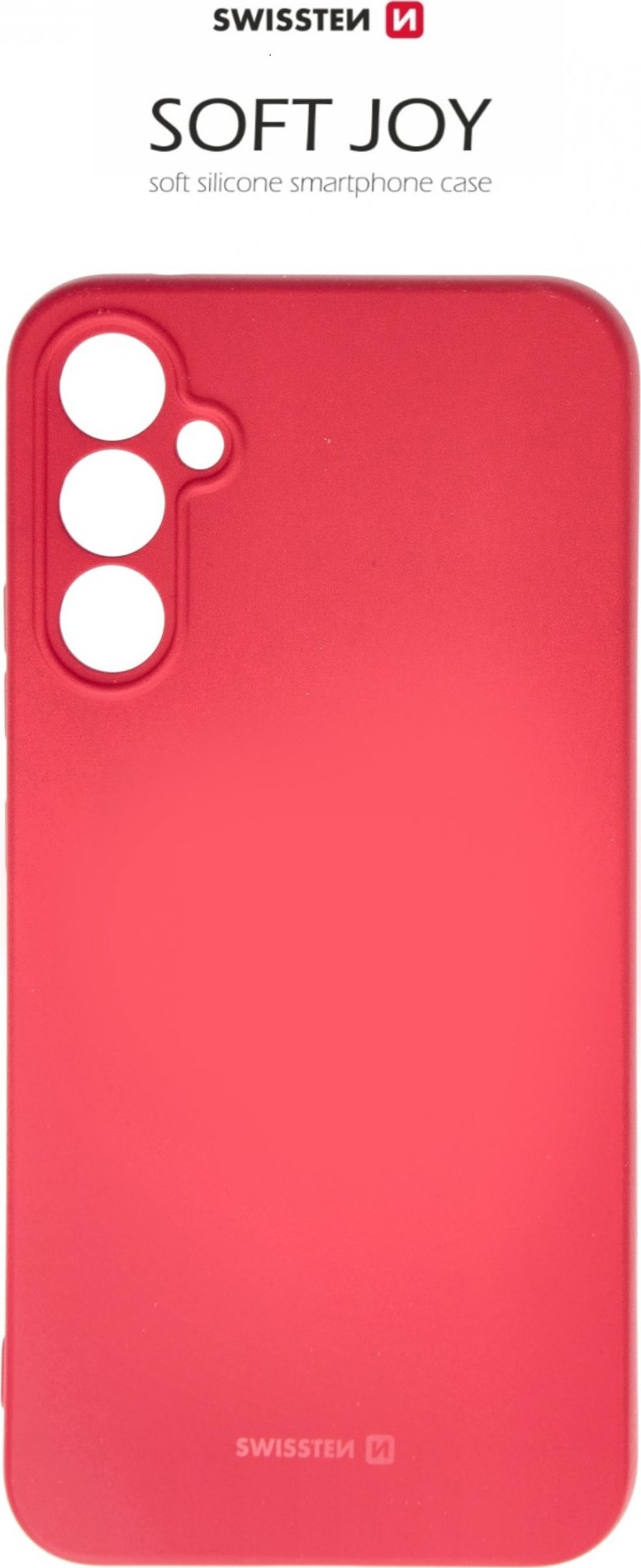 POUZDRO SWISSTEN SOFT JOY PRO SAMSUNG A346 GALAXY A34 5G ČERVENÉ
