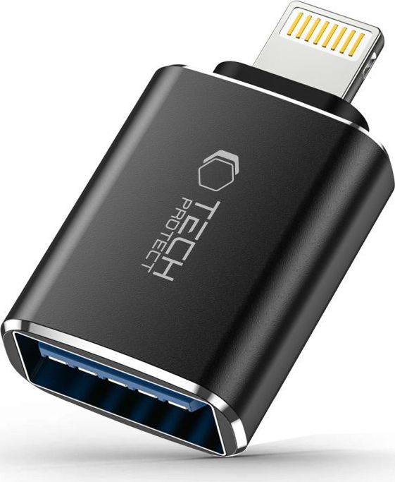 TECH-PROTECT ULTRABOOST ADAPTER LIGHTNING TO USB OTG BLACK