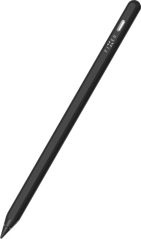 Dotykové pero pro iPady s bezdrátovým nabíjením a chytrým tlačítkem FIXED Graphite Pro, černý