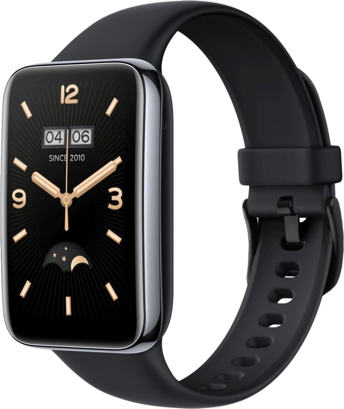 Silikonový řemínek FIXED Silicone Strap pro Xiaomi Mi Smart Band 7 Pro, černý