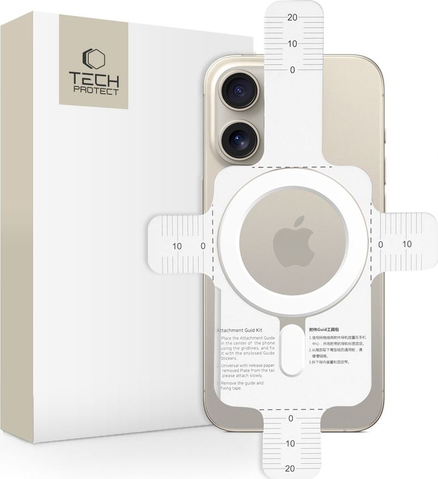 TECH-PROTECT MAGMAT MAGSAFE UNIVERSAL MAGNETIC RING WHITE