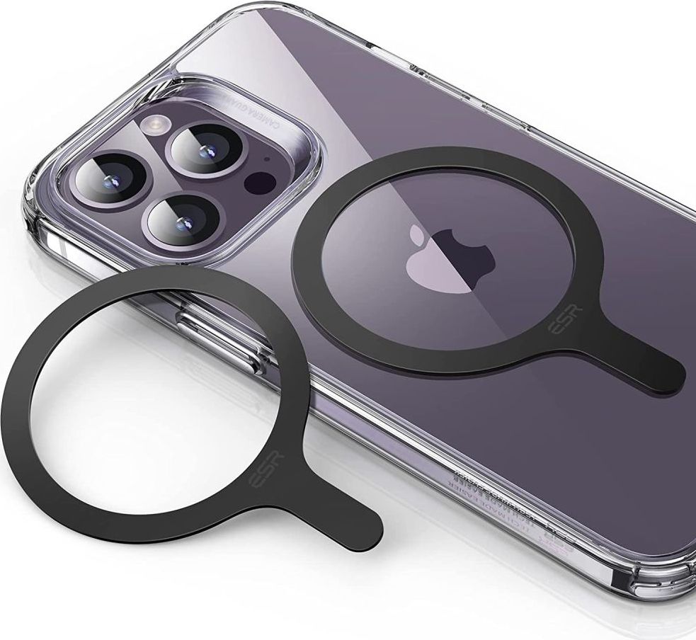 Adaptér pro Magsafe ESR HaloLock Ring 360 pro smartphone 2 kusy (black)