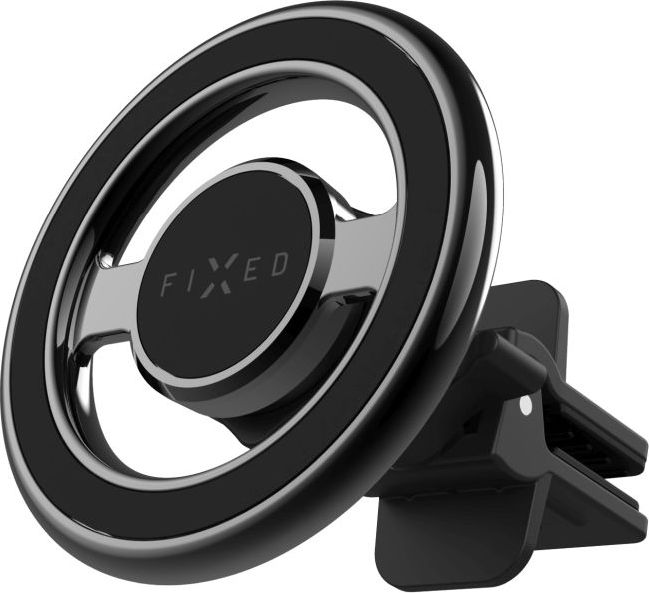Magnetický kovový držák FIXED MagMount Vent do ventilace s podporou MagSafe, černý