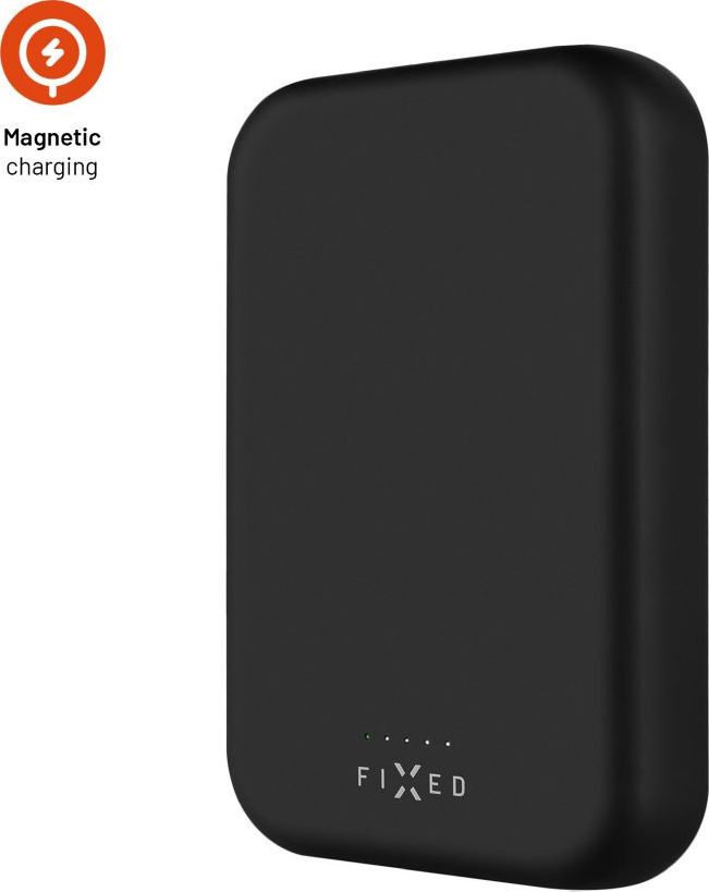 Powerbanka FIXED MagZen (2nd gen.) s bezdrátovým nabíjením a podporou MagSafe, 10 000 mAh, černá