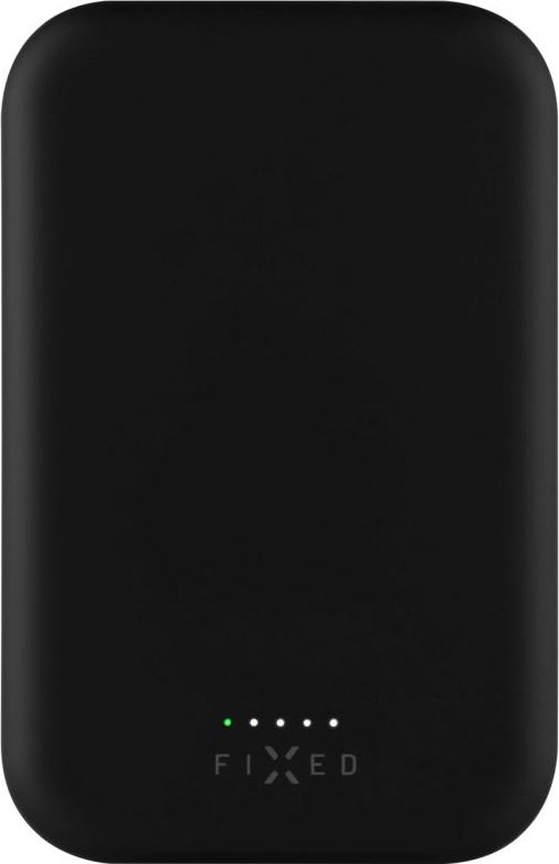 Powerbanka FIXED MagZen (2nd gen.) s bezdrátovým nabíjením a podporou MagSafe, 10 000 mAh, černá