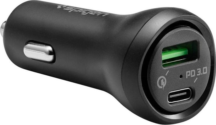 Spigen nabíjecí adaptér do auta Car Charger F31QC USB-C PD 3.0 QC Total 48W