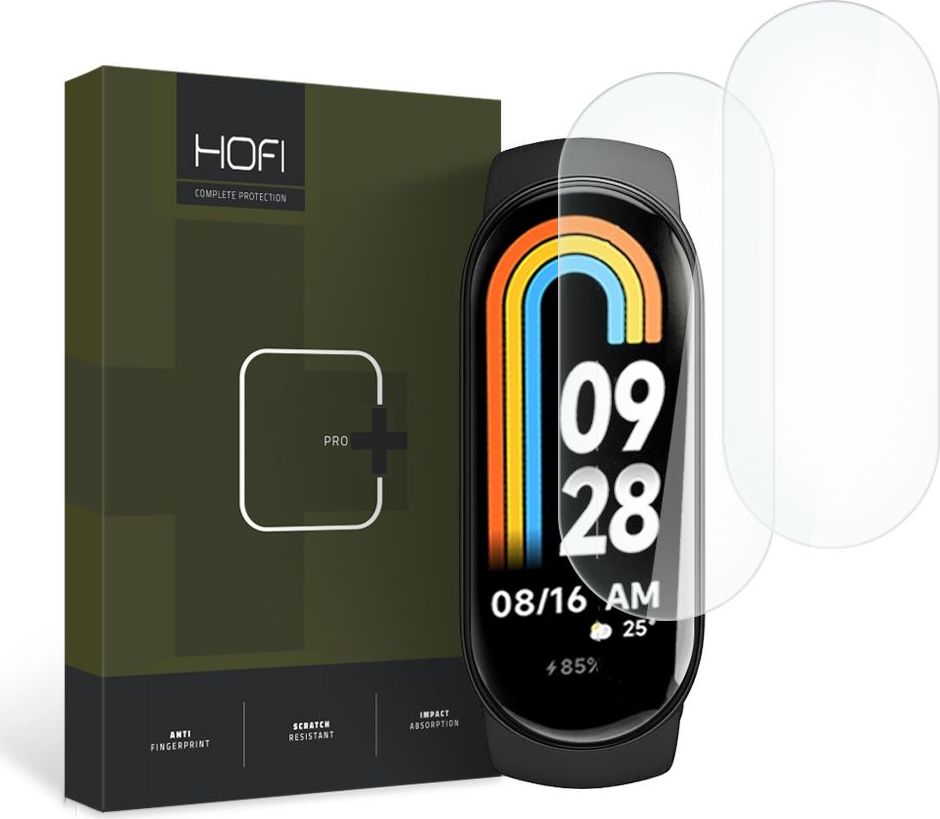 HYDROGELOVÁ FÓLIE HOFI HYDROFLEX PRO+ 2-PACK XIAOMI SMART BAND 8 / 8 NFC CLEAR