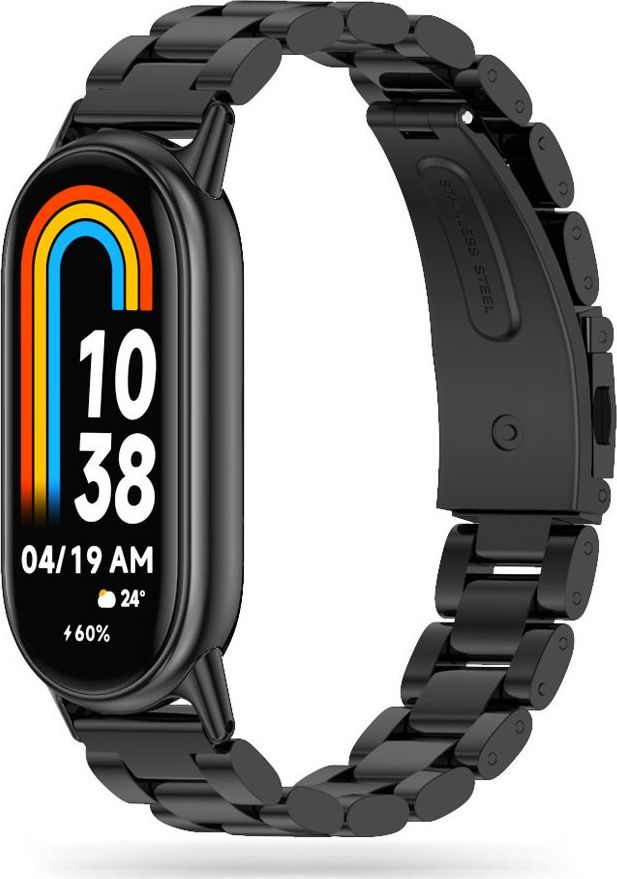 TECH-PROTECT STAINLESS XIAOMI SMART BAND 8 / 9 / 10 / NFC BLACK