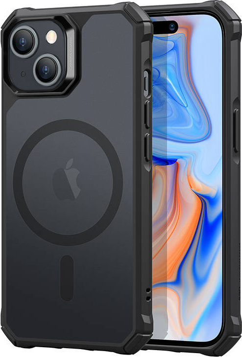 Kryt ESR Air Armor pro iPhone 15 Plus, Magsafe (černé)