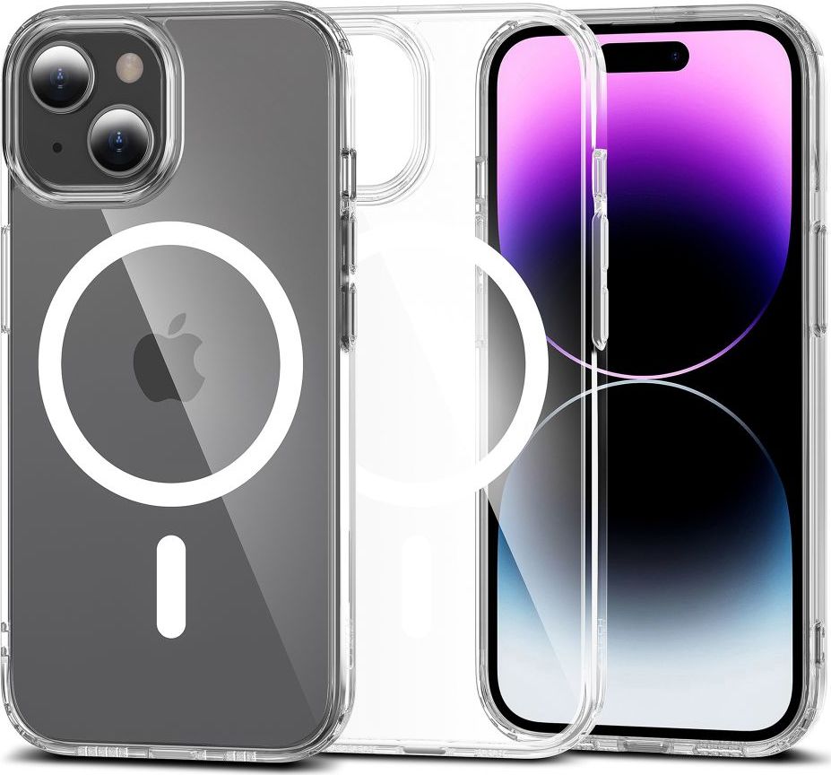 TECH-PROTECT FLEXAIR HYBRID MAGSAFE IPHONE 15 CLEAR