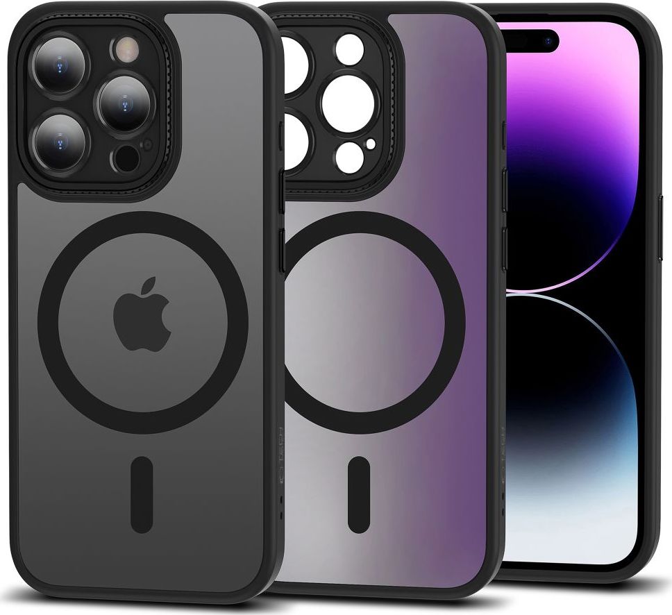 TECH-PROTECT MAGMAT CAM+ MAGSAFE IPHONE 15 PRO MAX MATTE BLACK