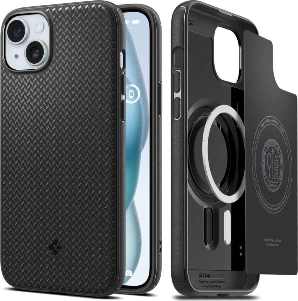 SPIGEN MAG ARMOR MAGSAFE IPHONE 15 MATTE BLACK