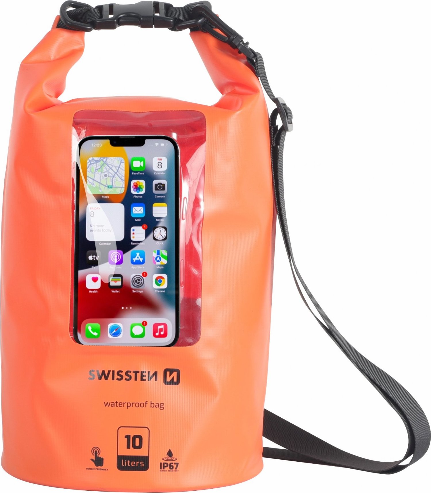 VODOTĚSNÉ POUZDRO SWISSTEN WATERPROOF ORANŽOVÉ(10L)