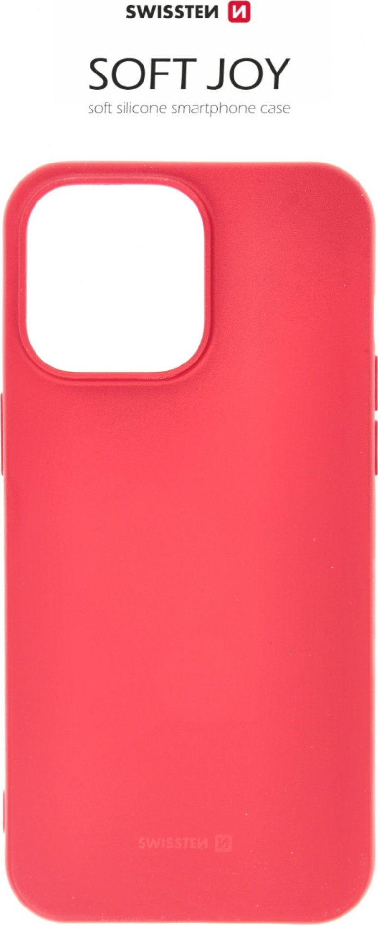 POUZDRO SWISSTEN SOFT JOY PRO APPLE IPHONE 15 PRO MAX ČERVENÉ