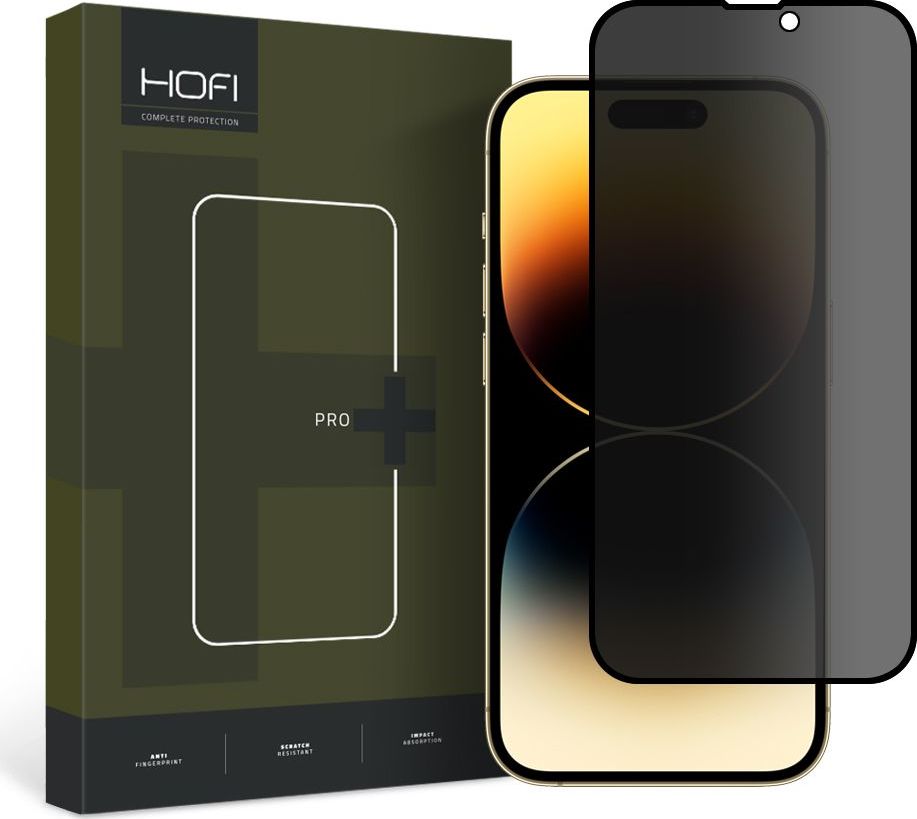 Tvrzené sklo zatmavující HOFI ANTI SPY GLASS PRO+ IPHONE 15 PRIVACY