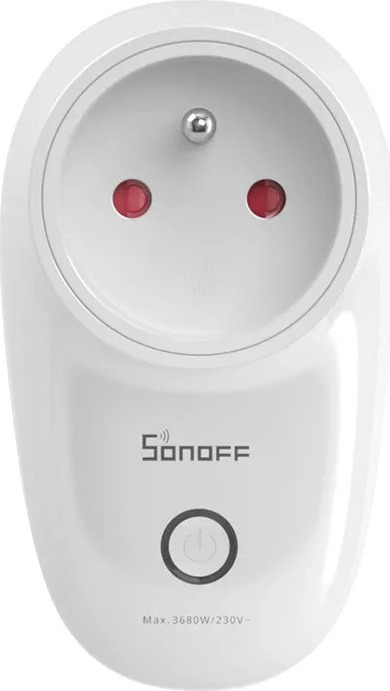 Chytrá zásuvka Wi-Fi Smart Plug Sonoff S26R2TPE-FR (Type E)