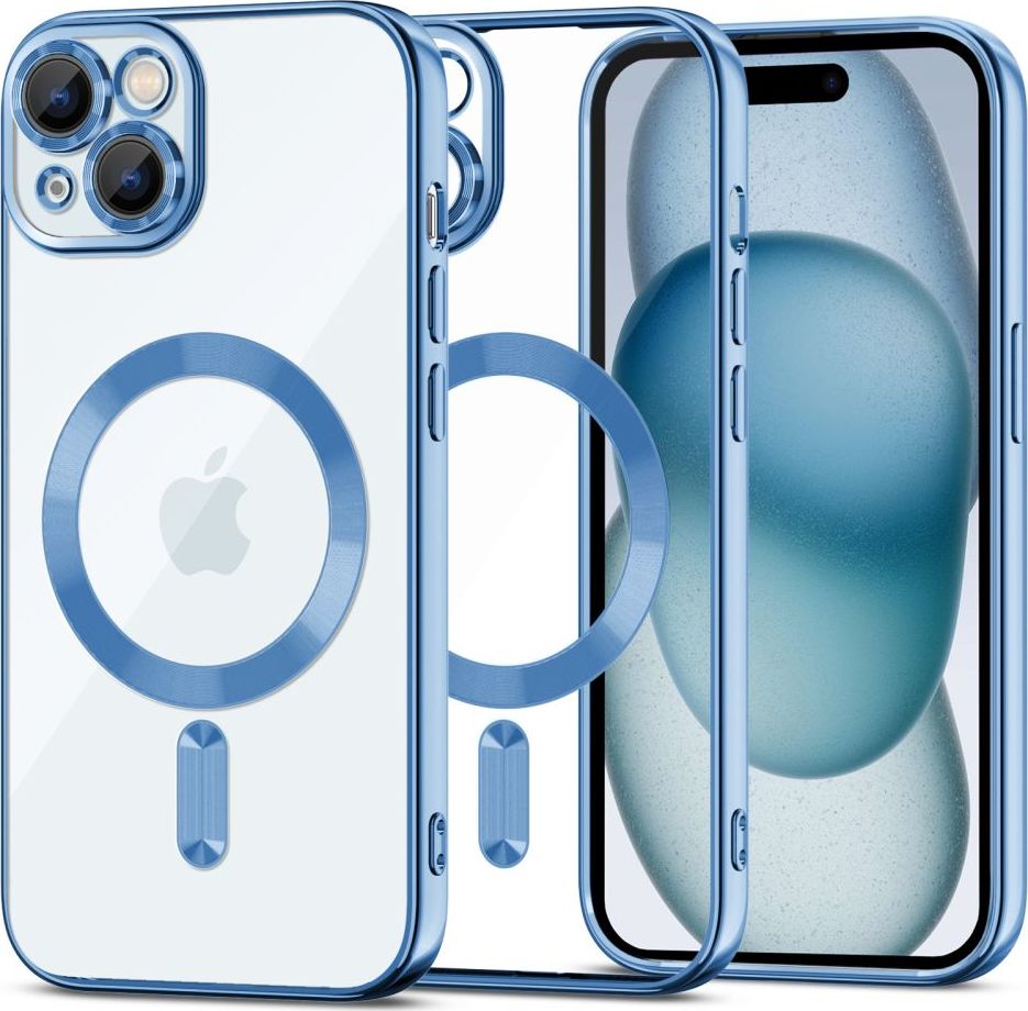 TECH-PROTECT MAGSHINE MAGSAFE IPHONE 15 SKY BLUE