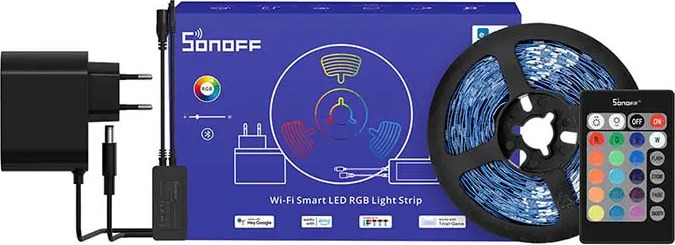 Chytrý světelný pásek LED RGB WiFi Sonoff L2 Lite 5 m
