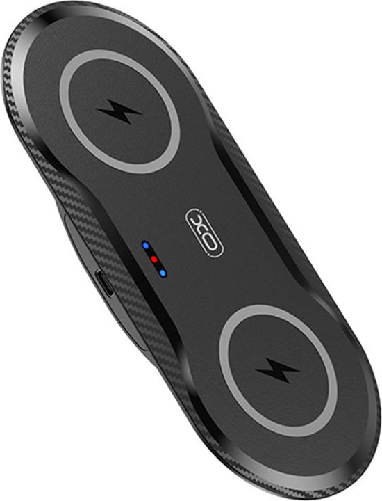 XO wireless inductive charger WX026 2in1 20W black