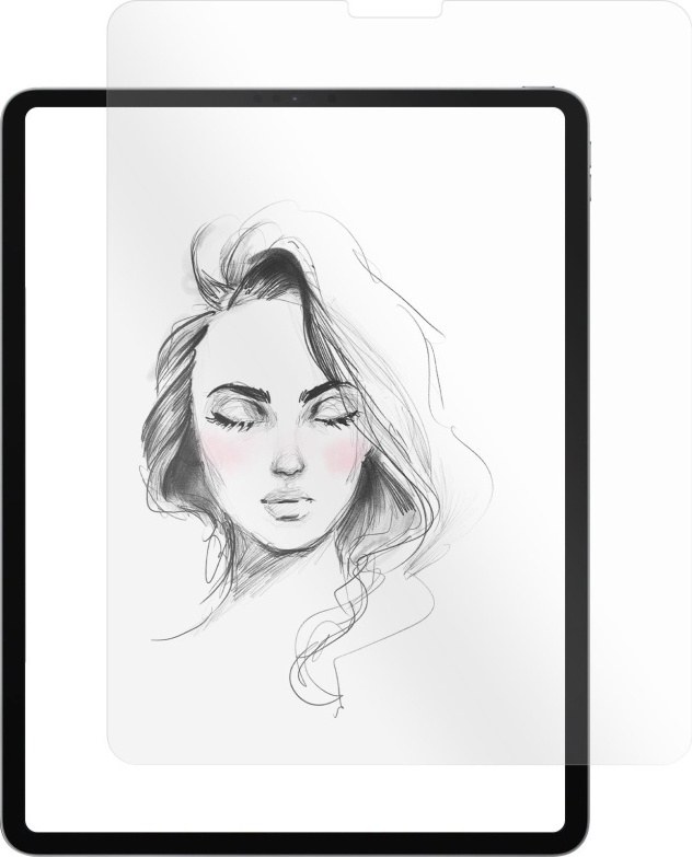 Ochranné tvrzené sklo FIXED PaperGlass Screen Protector pro Apple iPad Pro 12,9" (2018/2020/2021/2022), čiré